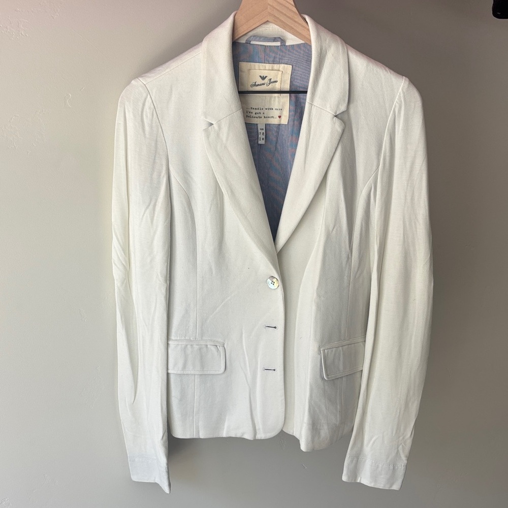 Armani Jeans Off-White Blazer